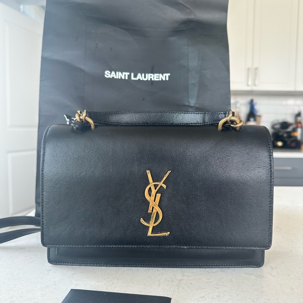Saint Laurent Medium Sunset Bag Gem